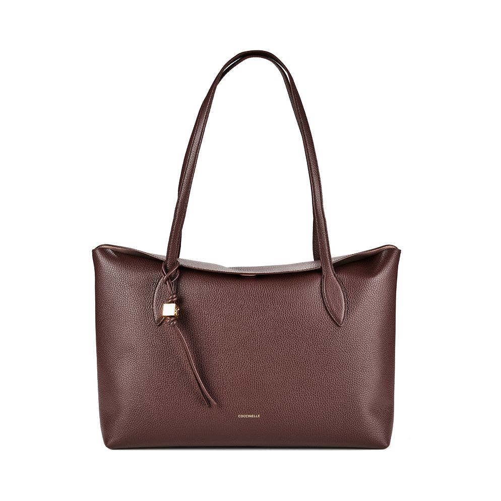 Coccinelle Thess Bolsa de hombro Piel natural 45 cm Coccinelle Thess Bolsa de hombro Piel natural 45 cm