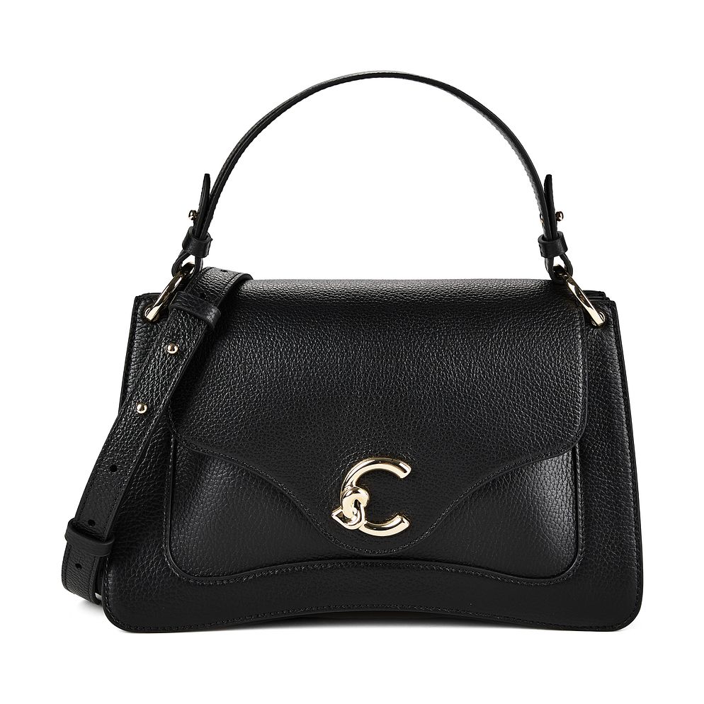 Coccinelle C-Me Borsa a spalla Vera Pelle 29.5 cm Coccinelle C-Me Borsa a spalla Vera Pelle 29.5 cm