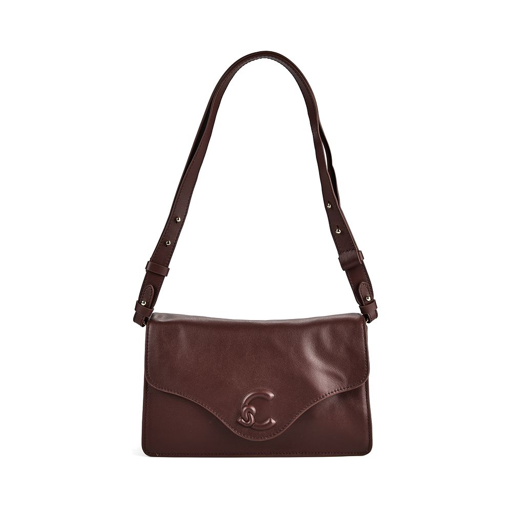 Coccinelle C-Me Borsa a spalla Vera Pelle 26 cm Coccinelle C-Me Borsa a spalla Vera Pelle 26 cm