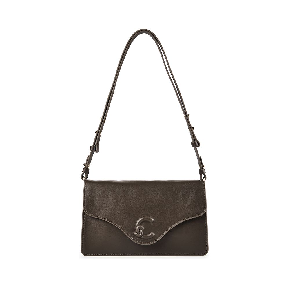 Coccinelle C-Me Borsa a spalla Vera Pelle 26 cm Coccinelle C-Me Borsa a spalla Vera Pelle 26 cm