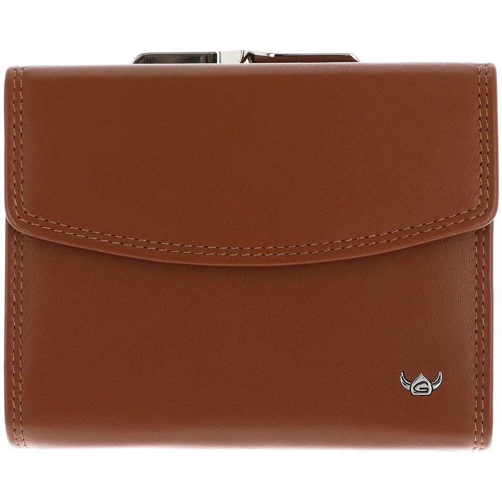 Golden Head Polo Portafoglio Protezione RFID Vera Pelle 12 cm