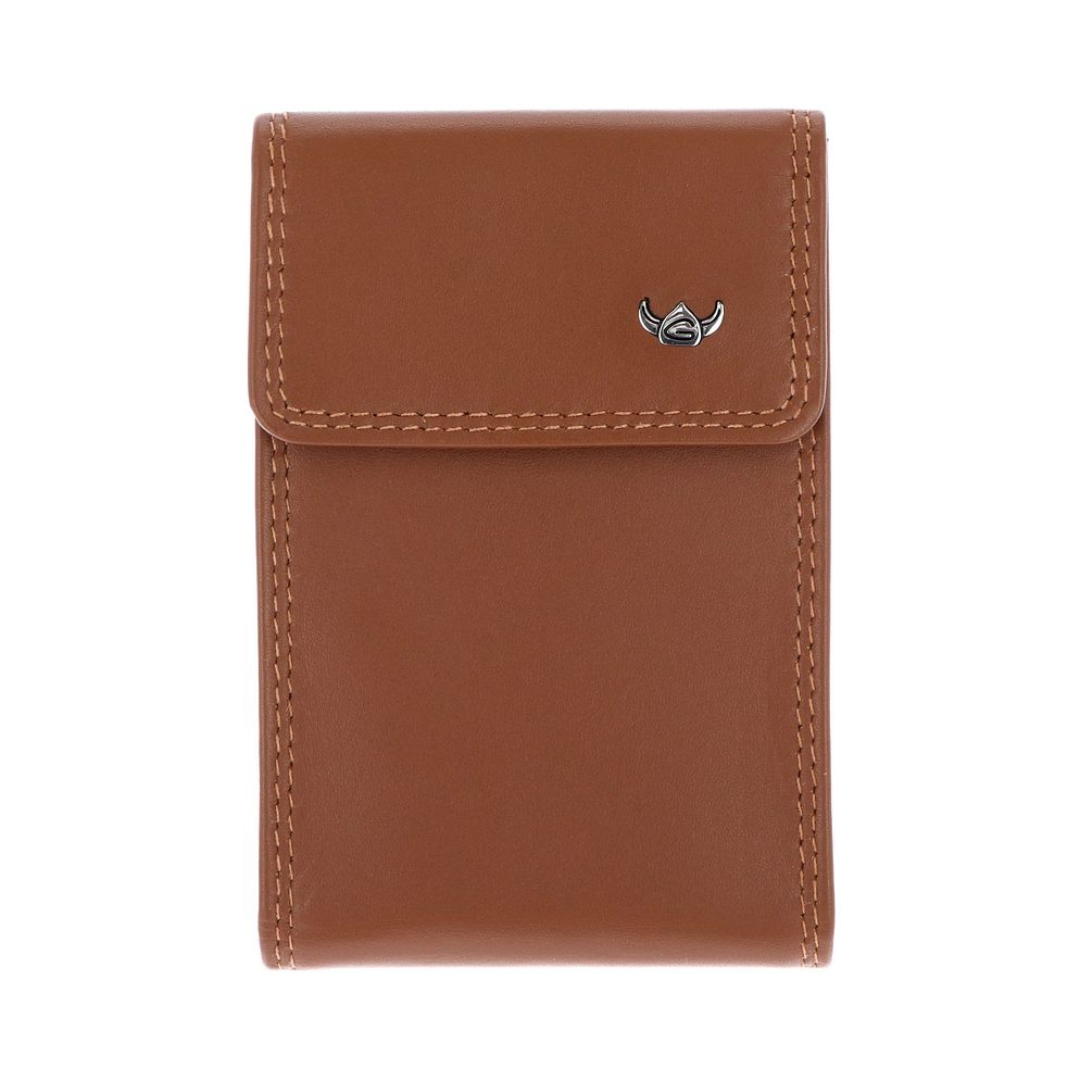Golden Head Polo Custodia per carta di credito Protezione RFID Vera Pelle 12 cm