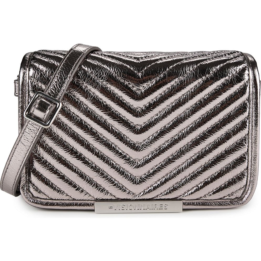 LES VISIONNAIRES Joelle Borsa a tracolla Vera Pelle 19.5 cm LES VISIONNAIRES Joelle Borsa a tracolla Vera Pelle 19.5 cm