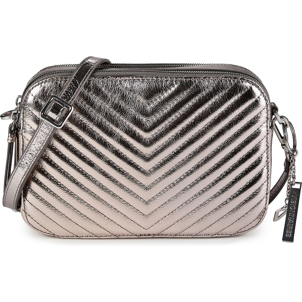 LES VISIONNAIRES Lola Borsa a tracolla Vera Pelle 24.5 cm LES VISIONNAIRES Lola Borsa a tracolla Vera Pelle 24.5 cm