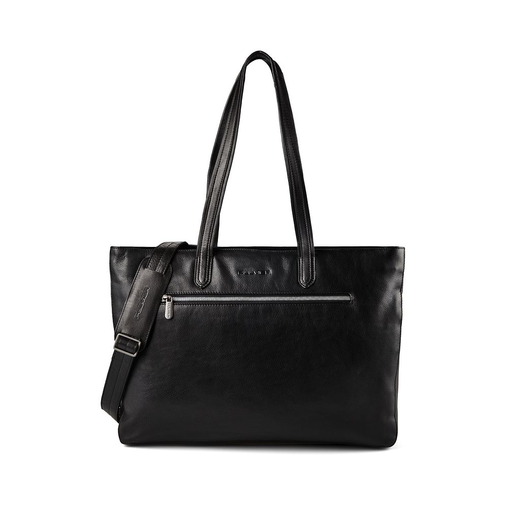 Plevier Power Borsa shopper Vera Pelle 43.5 cm Vano porta PC Plevier Power Borsa shopper Vera Pelle 43.5 cm Vano porta PC