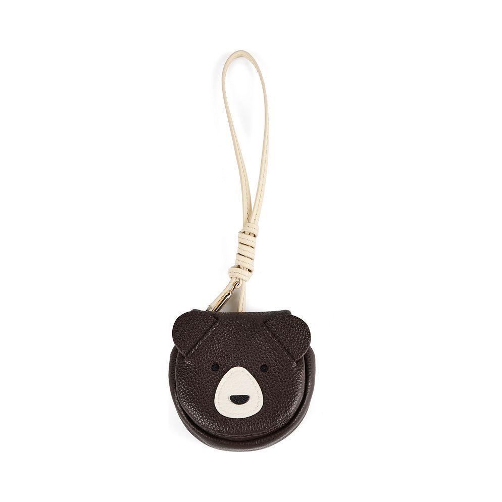 Furla Bear Nyckelring Läder 8 cm