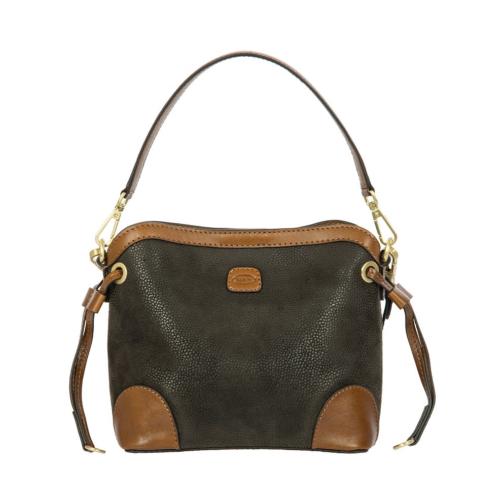 Bric's Volterra Life Bolsa de hombro Piel natural 20 cm