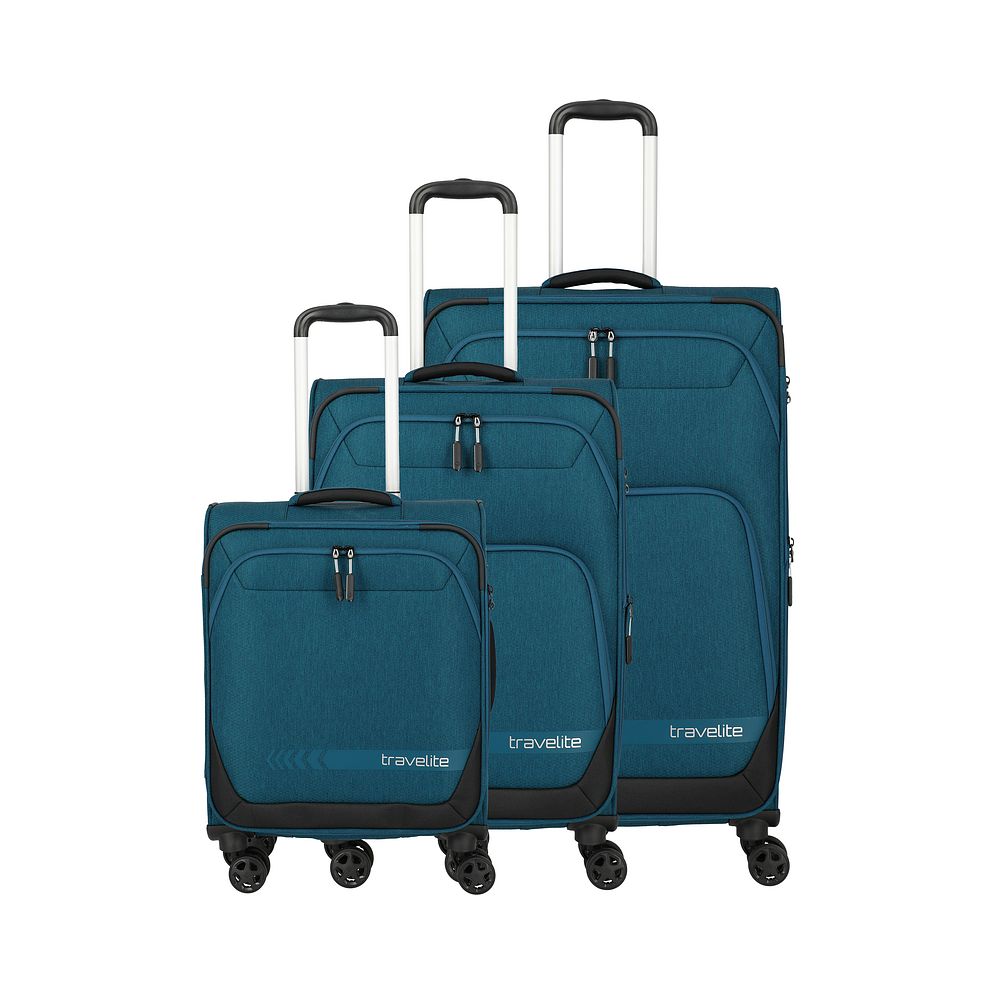 Travelite Kick Off 4 ruote Set di valigie 3 pezzi espandibile Travelite Kick Off 4 ruote Set di valigie 3 pezzi espandibile