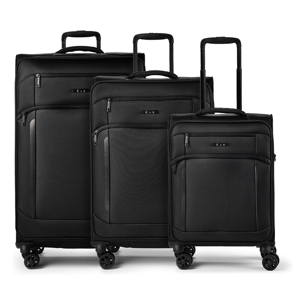 d & n Travel Line 9804 4 ruote Set di valigie 3 pezzi espandibile d & n Travel Line 9804 4 ruote Set di valigie 3 pezzi espandibile