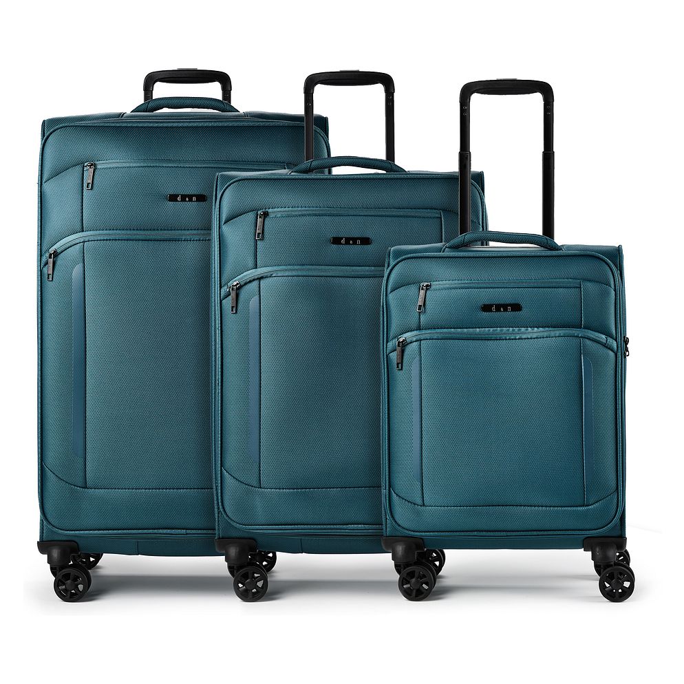 d & n Travel Line 9804 4 ruote Set di valigie 3 pezzi espandibile d & n Travel Line 9804 4 ruote Set di valigie 3 pezzi espandibile