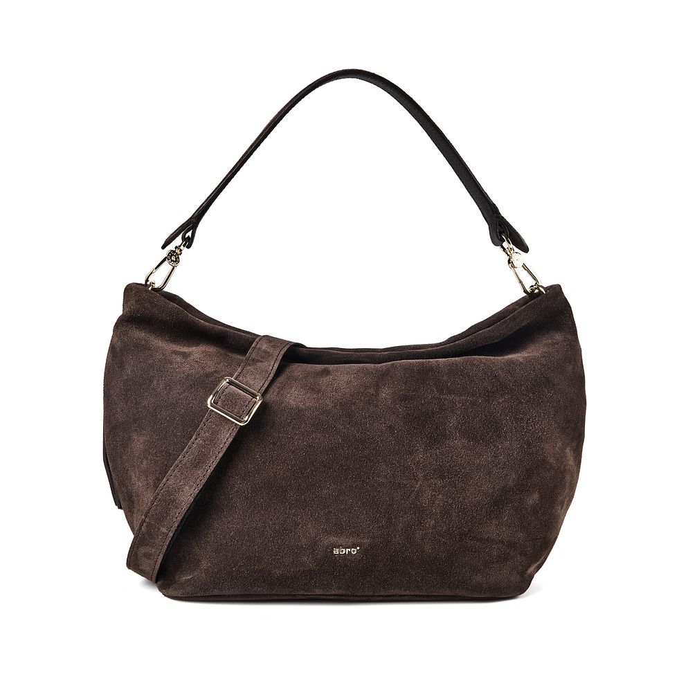 abro Ebony Borsa a spalla Vera Pelle 39 cm abro Ebony Borsa a spalla Vera Pelle 39 cm