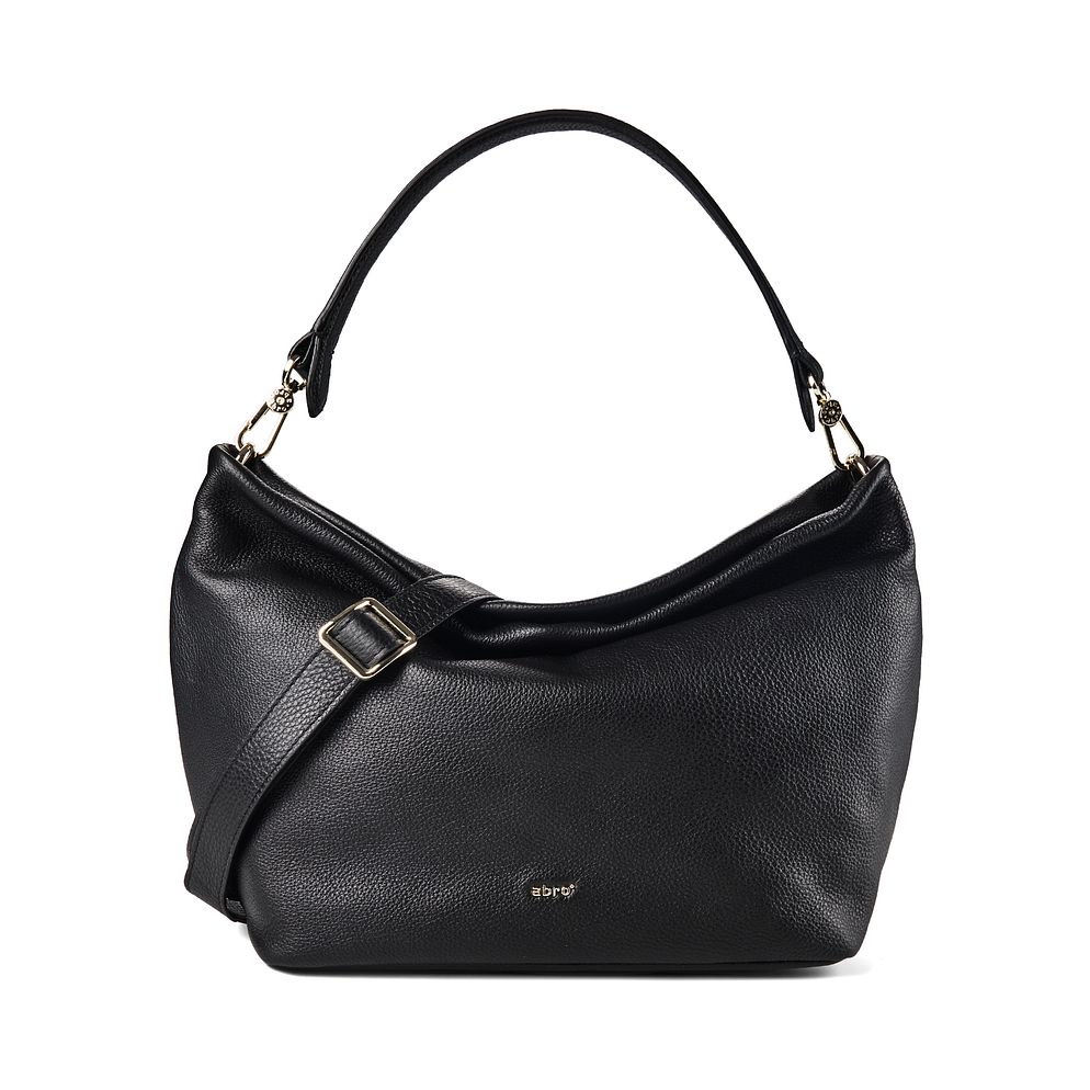 abro Ebony Borsa a spalla Vera Pelle 39 cm abro Ebony Borsa a spalla Vera Pelle 39 cm