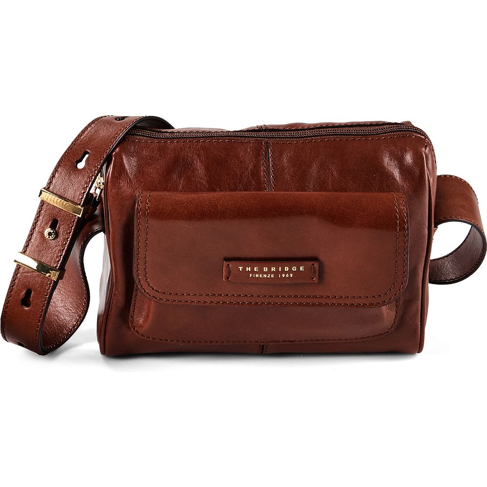 The Bridge Flora Borsa a tracolla Vera Pelle 22.5 cm The Bridge Flora Borsa a tracolla Vera Pelle 22.5 cm