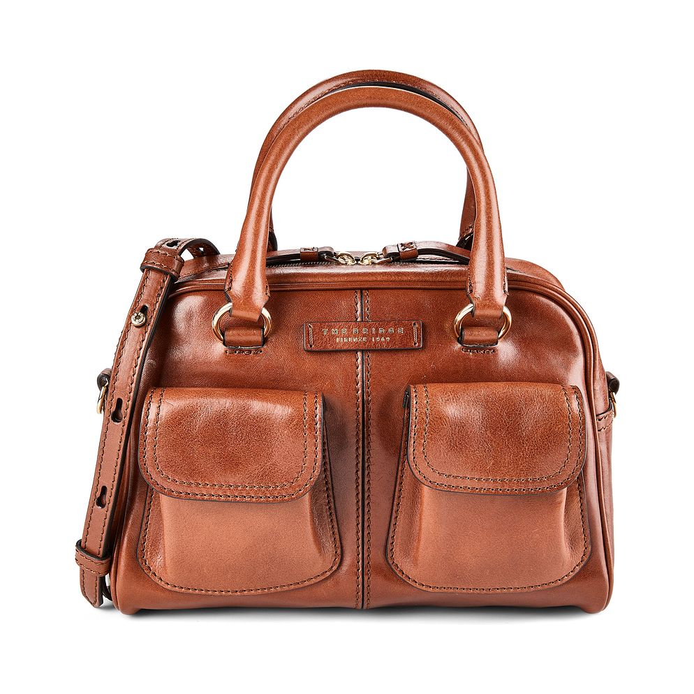 The Bridge Flora Bolso Piel natural 26 cm The Bridge Flora Bolso Piel natural 26 cm