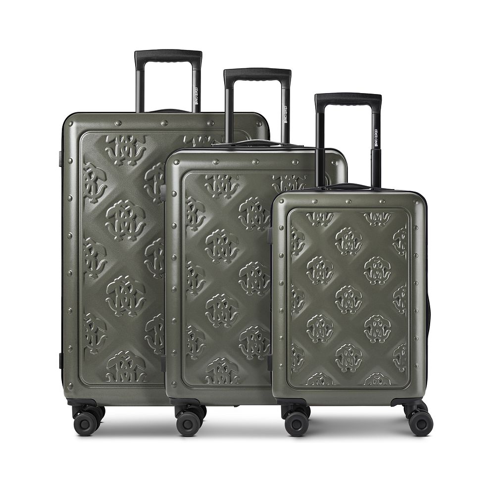 Roberto Cavalli Florence 4 ruote Set di valigie 3 pezzi espandibile Roberto Cavalli Florence 4 ruote Set di valigie 3 pezzi espandibile