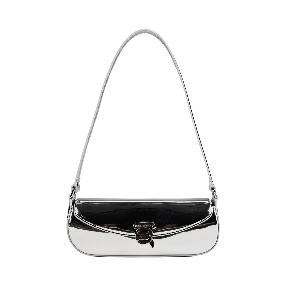 Karl Lagerfeld Ikon Borsa a spalla Vera Pelle 24 cm Karl Lagerfeld Ikon Borsa a spalla Vera Pelle 24 cm