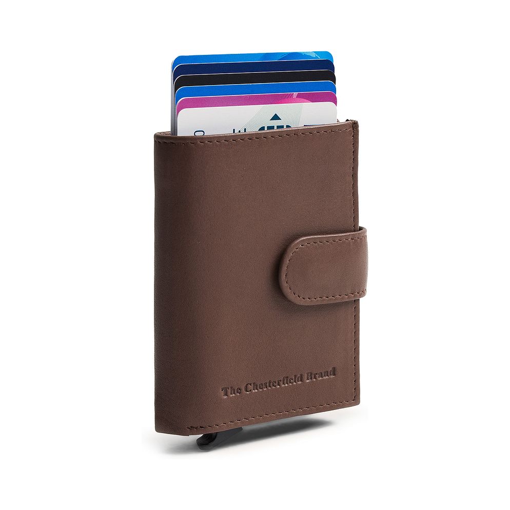 The Chesterfield Brand Hollis Cartera Bloqueo RFID Piel natural 10 cm