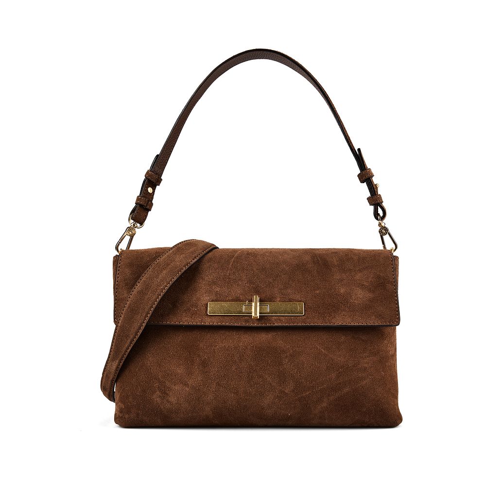 abro Twist Borsa a spalla Vera Pelle 30 cm