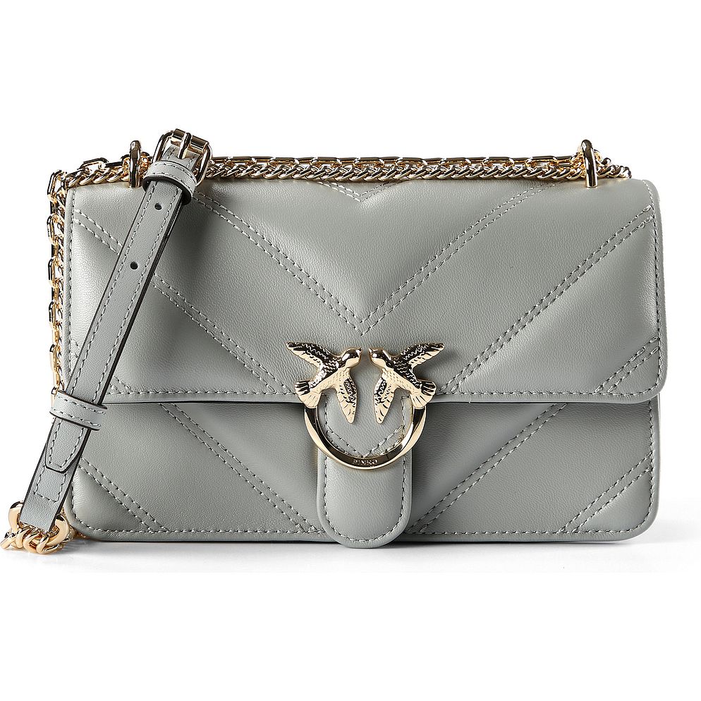 PINKO Love One Mini Borsa a tracolla Vera Pelle 20.5 cm PINKO Love One Mini Borsa a tracolla Vera Pelle 20.5 cm