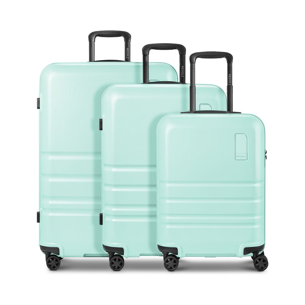 Redolz Pro ABS 4 ruote Set di valigie 3 pezzi espandibile Redolz Pro ABS 4 ruote Set di valigie 3 pezzi espandibile
