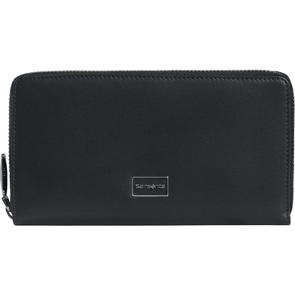 Samsonite Image Leather Portafoglio Protezione RFID Vera Pelle 18.5 cm