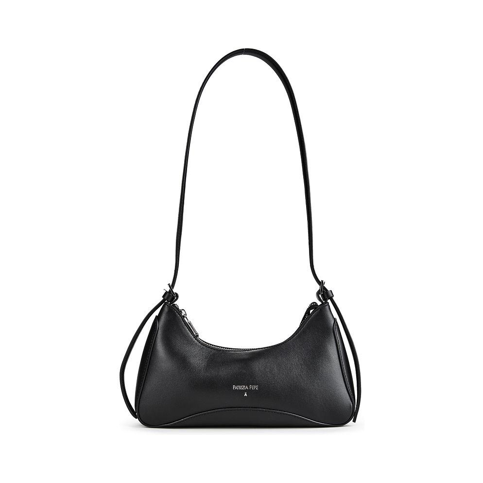 Patrizia Pepe Borsa a tracolla Vera Pelle 28 cm Patrizia Pepe Borsa a tracolla Vera Pelle 28 cm