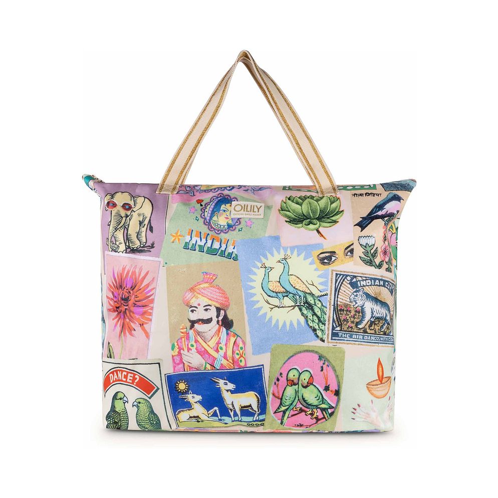 Oilily Flaming Symbols Borsa shopper 73 cm
