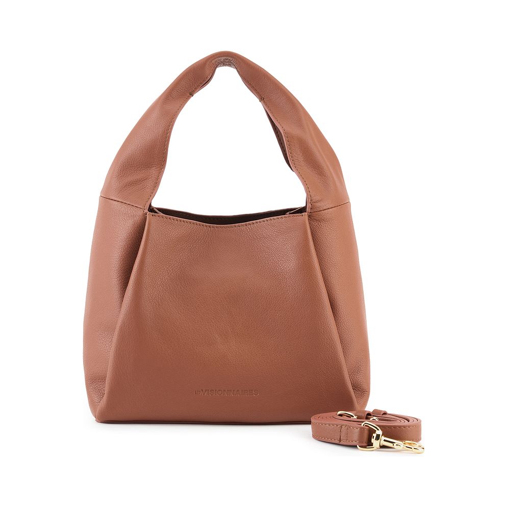 LES VISIONNAIRES Coralie Borsa a spalla Vera Pelle 24 cm