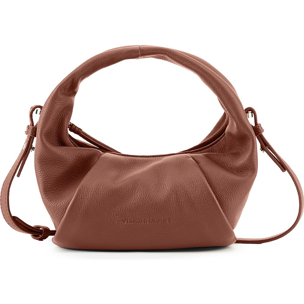 LES VISIONNAIRES Greta Borsa a spalla Vera Pelle 23 cm