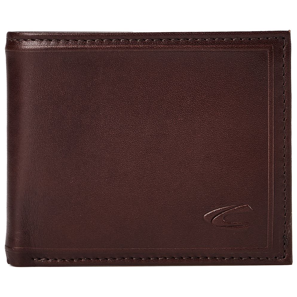camel active Wood Portafoglio Protezione RFID Vera Pelle 10.5 cm camel active Wood Portafoglio Protezione RFID Vera Pelle 10.5 cm