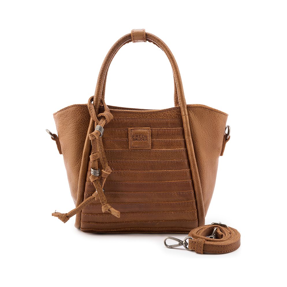 FredsBruder Layer Mini Borsa Borsa a spalla Vera Pelle 17 cm FredsBruder Layer Mini Borsa Borsa a spalla Vera Pelle 17 cm