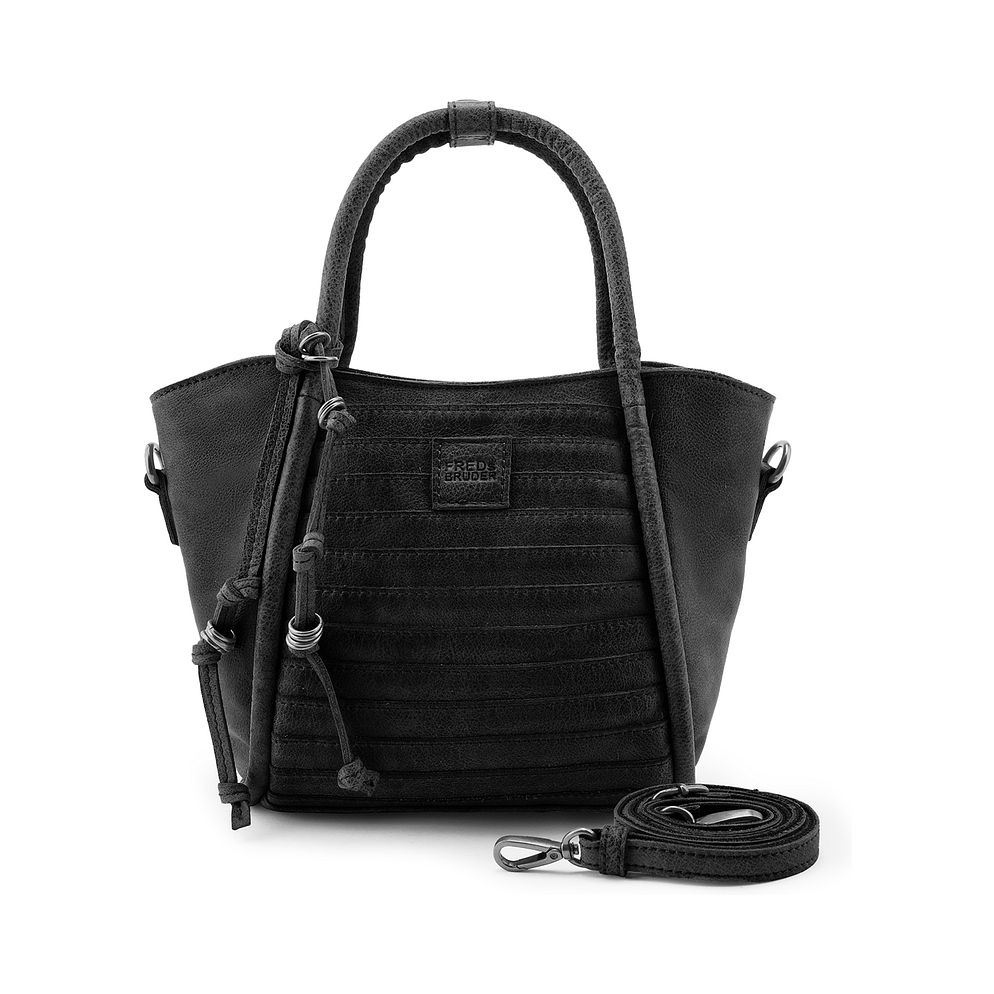 FredsBruder Layer Mini Borsa Borsa a spalla Vera Pelle 17 cm FredsBruder Layer Mini Borsa Borsa a spalla Vera Pelle 17 cm