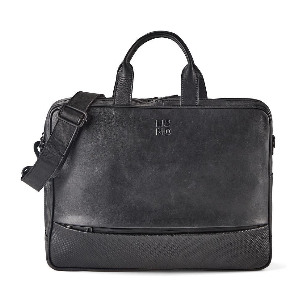 Harbour 2nd City Lights Portfölj Läder 40 cm Laptopfack