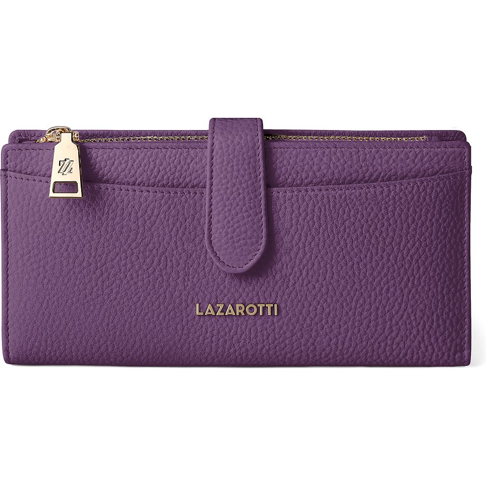 Lazarotti Bologna Leather Portafoglio Vera Pelle 20 cm