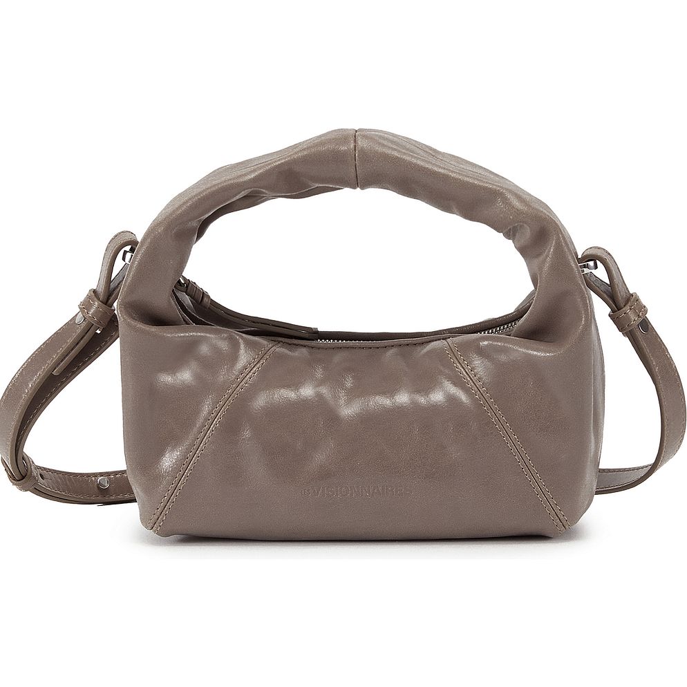 LES VISIONNAIRES Greta Borsa a spalla Vera Pelle 20 cm LES VISIONNAIRES Greta Borsa a spalla Vera Pelle 20 cm