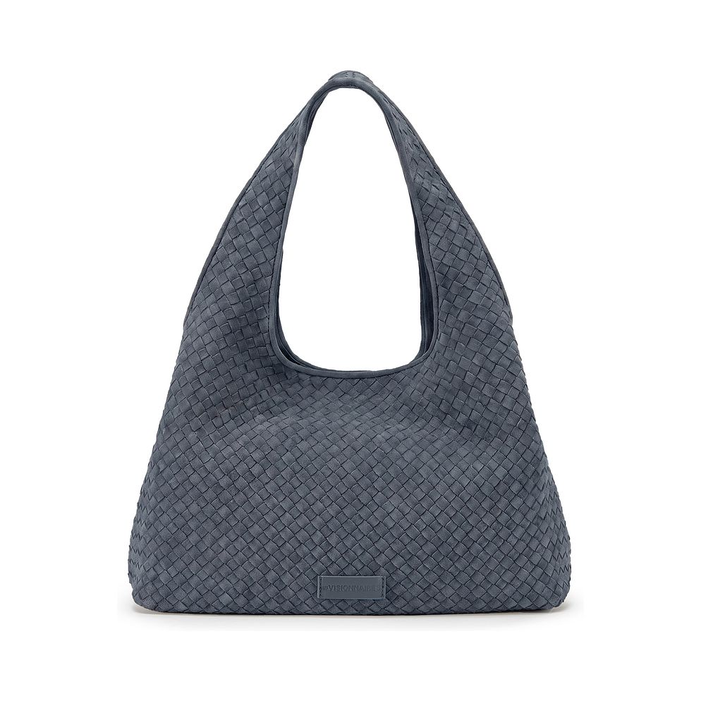 LES VISIONNAIRES Paz Weave Borsa a spalla Vera Pelle 44 cm LES VISIONNAIRES Paz Weave Borsa a spalla Vera Pelle 44 cm