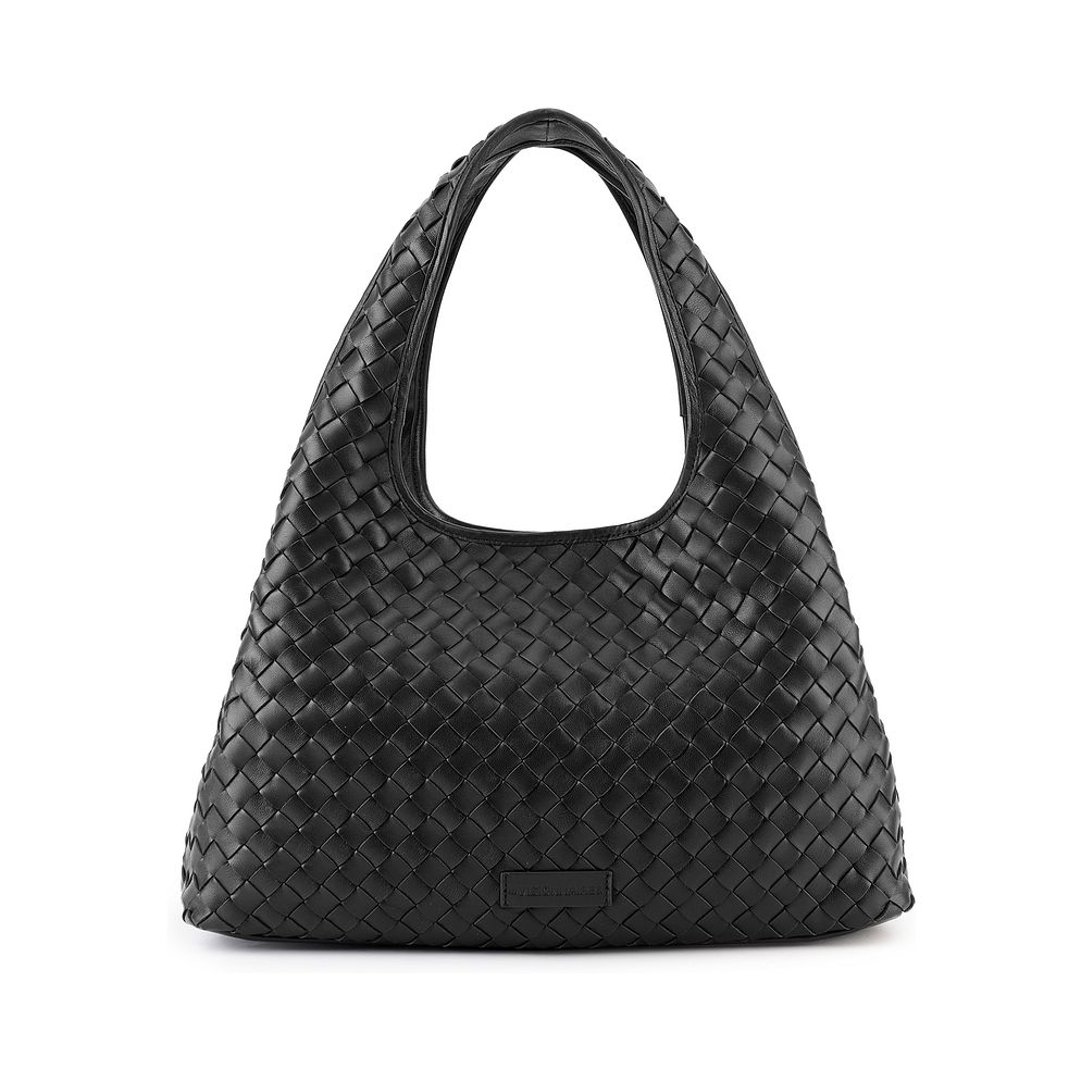 LES VISIONNAIRES Paz Weave Silky Borsa a spalla Vera Pelle 42 cm LES VISIONNAIRES Paz Weave Silky Borsa a spalla Vera Pelle 42 cm