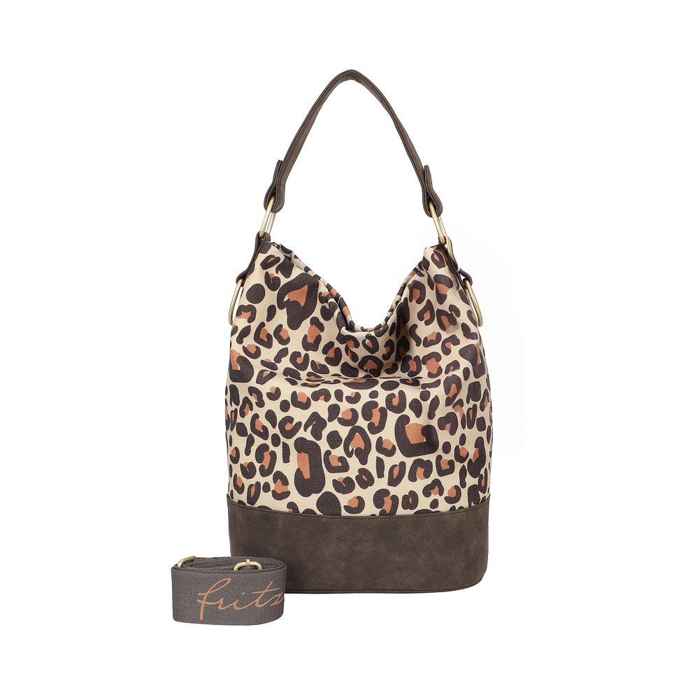 Fritzi aus Preußen Izzy07 Limited Leo Camel Borsa a spalla 25 cm Fritzi aus Preußen Izzy07 Limited Leo Camel Borsa a spalla 25 cm