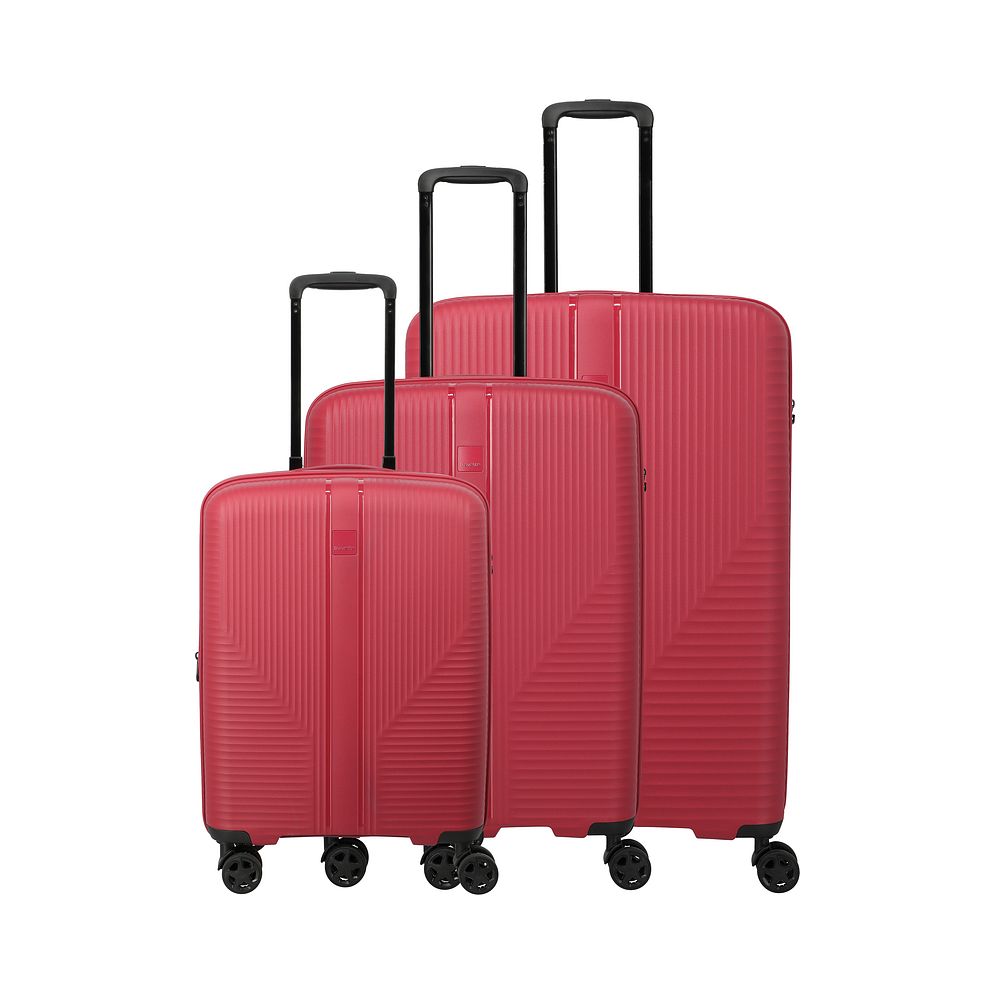Travelite Air Stripe 4 ruote Set di valigie 3 pezzi espandibile Travelite Air Stripe 4 ruote Set di valigie 3 pezzi espandibile