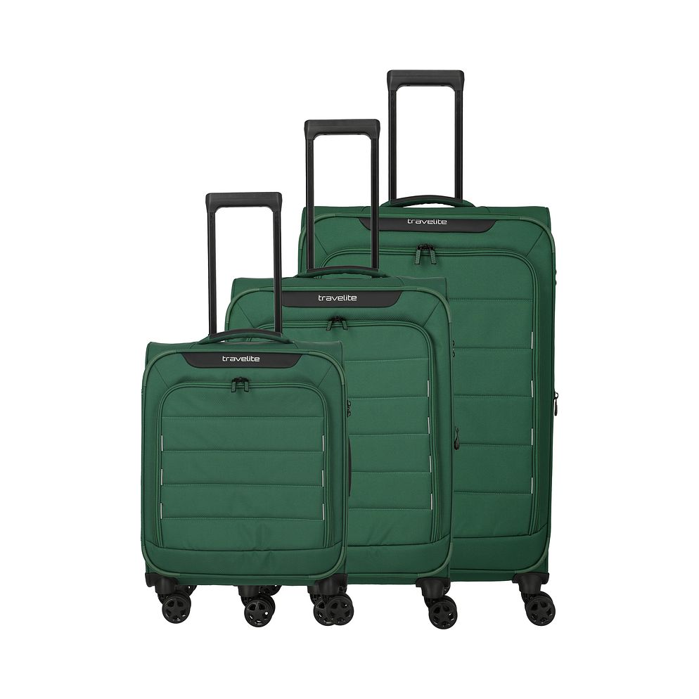 Travelite Skaii 4 ruote Set di valigie 3 pezzi espandibile