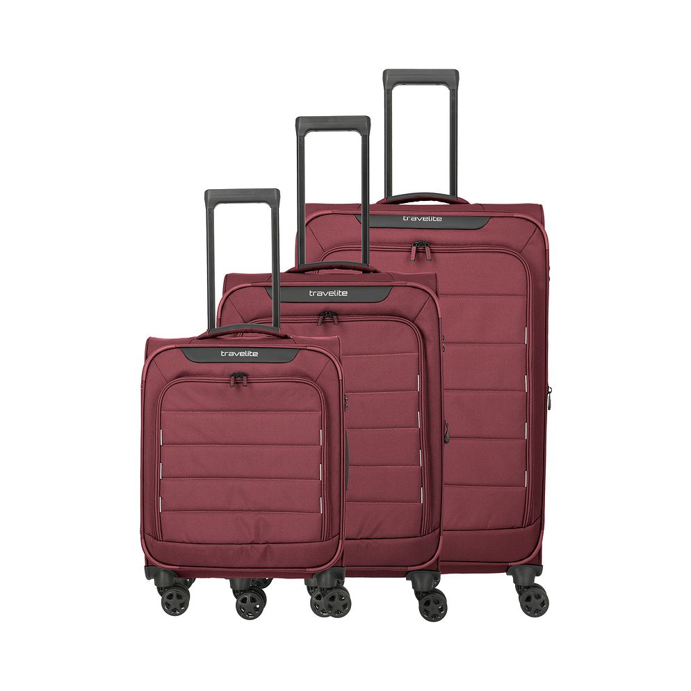 Travelite Skaii 4 ruote Set di valigie 3 pezzi espandibile