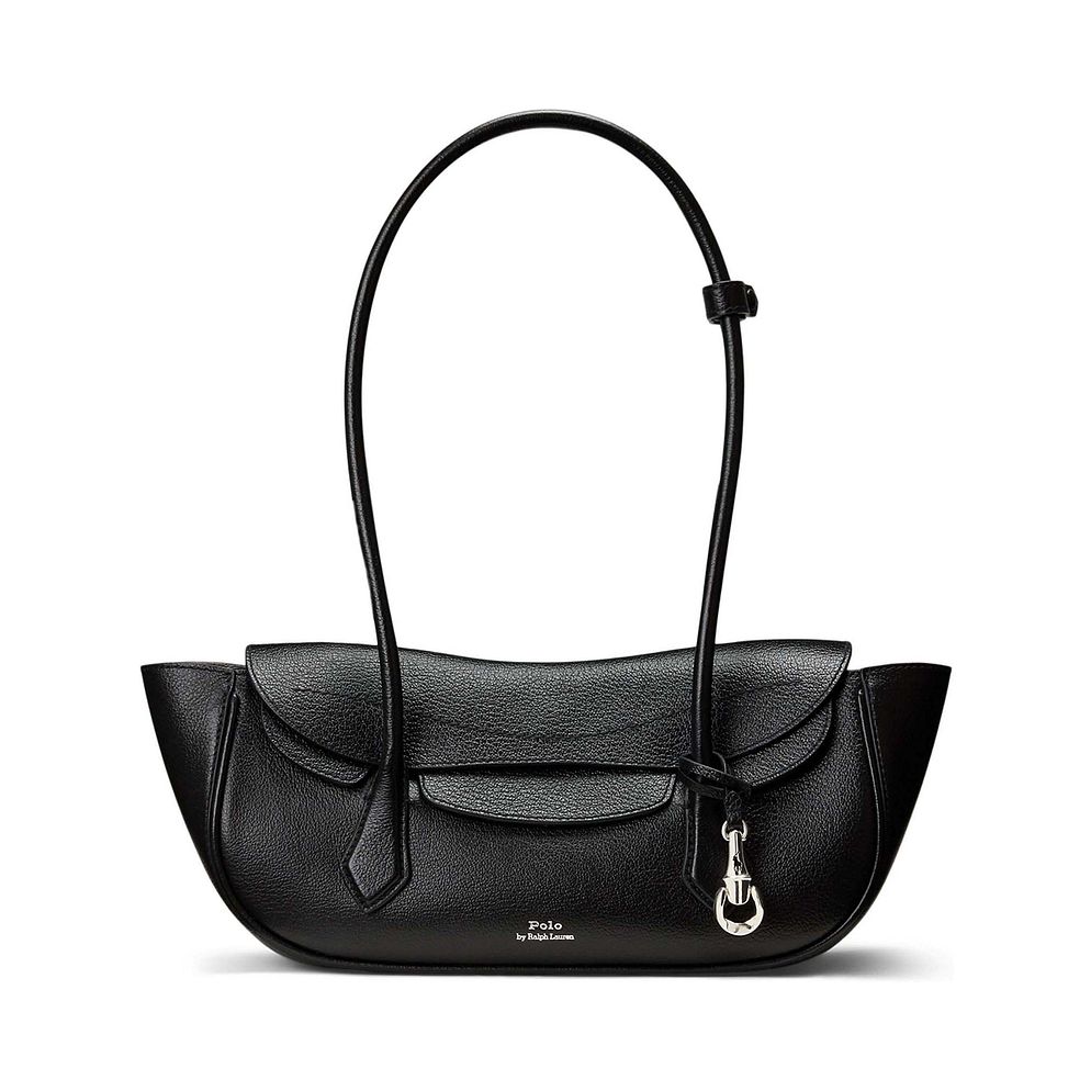 POLO RALPH LAUREN Polo ID Borsa a spalla Vera Pelle 37 cm POLO RALPH LAUREN Polo ID Borsa a spalla Vera Pelle 37 cm