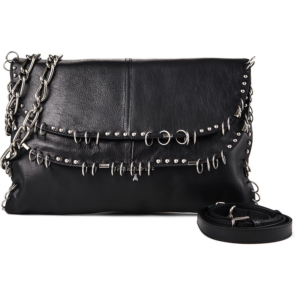 Patrizia Pepe Radical Boho Borsa a spalla Vera Pelle 35 cm Patrizia Pepe Radical Boho Borsa a spalla Vera Pelle 35 cm