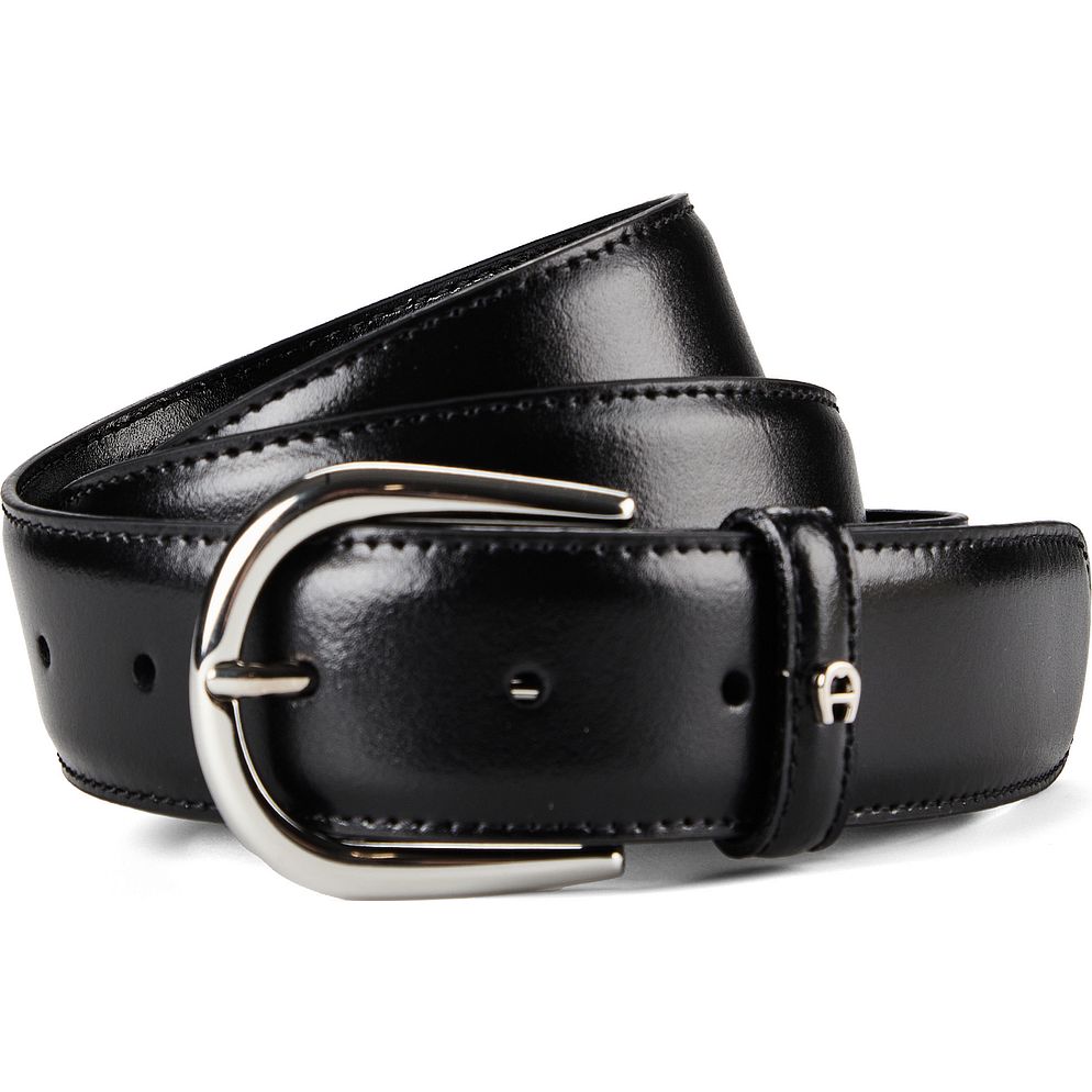 AIGNER Business Cinturón Piel natural