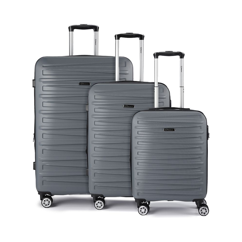 Benzi 5493 4 ruote Set di valigie 3 pezzi espandibile
