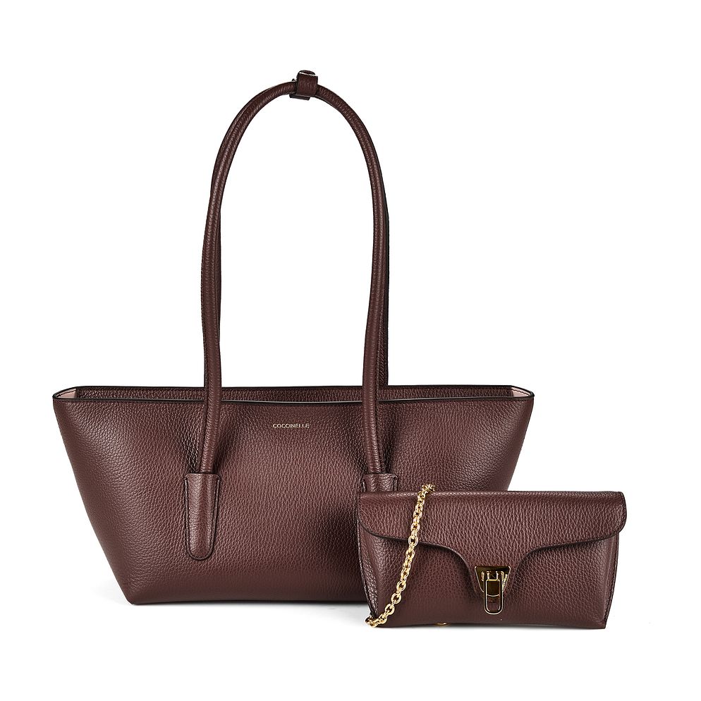Coccinelle Beat Borsa a spalla Vera Pelle 27 cm Coccinelle Beat Borsa a spalla Vera Pelle 27 cm