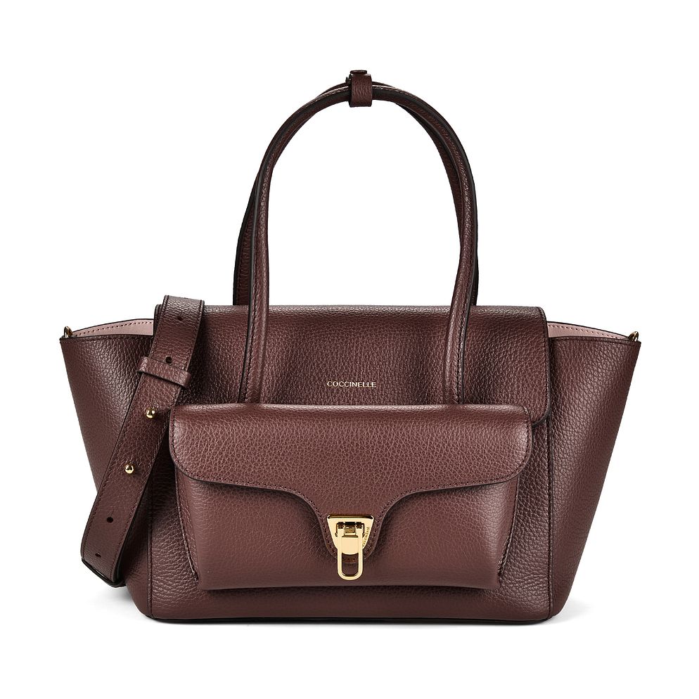 Coccinelle Double Beat Borsa a spalla Vera Pelle 31 cm Coccinelle Double Beat Borsa a spalla Vera Pelle 31 cm