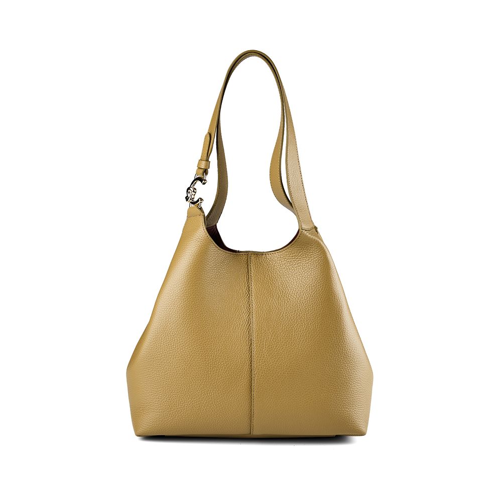 Coccinelle C-Easy Bolsa de hombro Piel natural 34 cm Coccinelle C-Easy Bolsa de hombro Piel natural 34 cm
