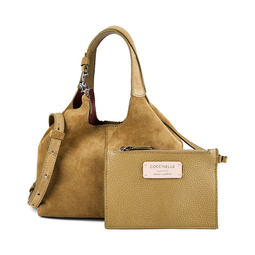 Coccinelle C-Easy Borsa a spalla Vera Pelle 21 cm