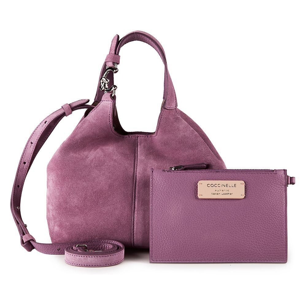 Coccinelle C-Easy Borsa a spalla Vera Pelle 21 cm